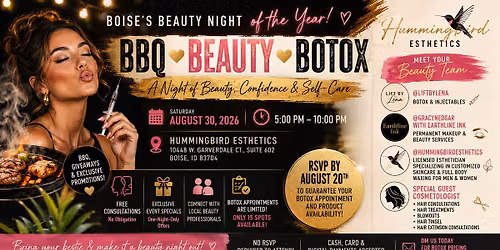 After Hours: Beauty, Botox & BBQ \u2b50