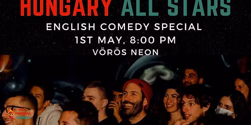 Hungary All Stars: English Comedy Special at Voros Neon