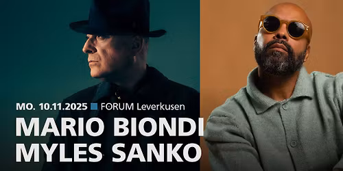 MARIO BIONDI | MYLES SANKO