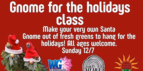 Gnome For The Holidays Class