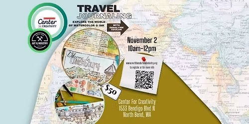 Travel Journaling - Watercolor and Ink