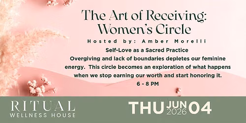Art of Receiving: Women's Circle