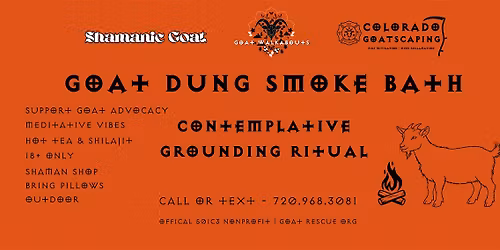 Goat Dung Smoke Bath