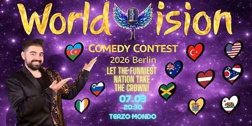 WorldVision Comedy Contest 07.03.2026 Berlin