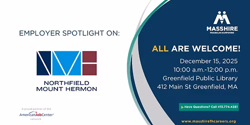 Employer Spotlight with Northfield Mount Hermon