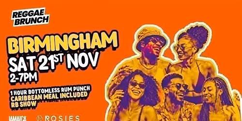 The Reggae Brunch BHAM - Sat 21st Nov