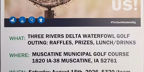Three Rivera Delta Waterfowl Golf outing