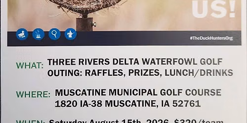 Three Rivera Delta Waterfowl Golf outing