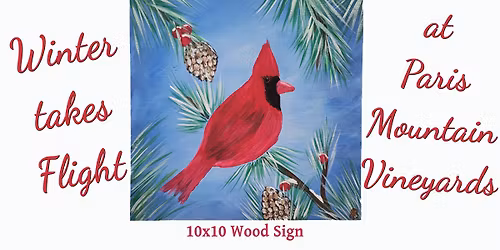 Sip n Paint Party at Paris Mountain Vineyards in Rockmart