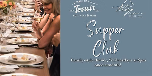 Supper Club with Terroir
