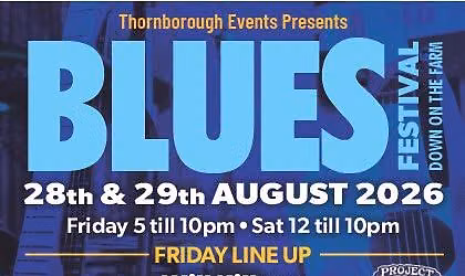 Blues festival down on the farm