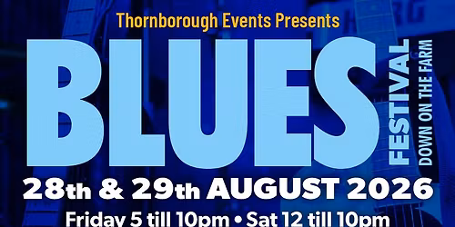 Blues festival down on the farm