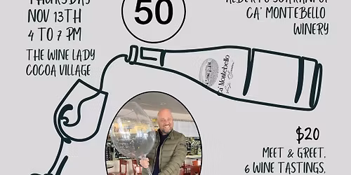 ITALIAN WINE TASTING : The Winemaker Turns 50