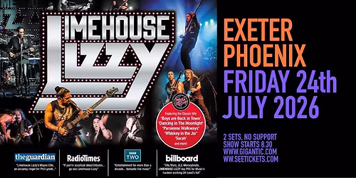 Limehouse Lizzy - LIVE in Exeter!