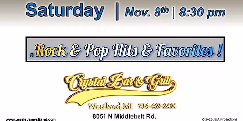 Jessie-James Band Rockin' the Crystal: November