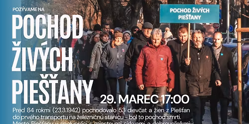 POCHOD \u017dIV\u00ddCH PIE\u0160\u0164ANY 2026