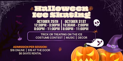 Halloween Ice Skating!