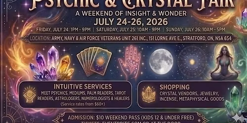 Stratford Psychic & Crystal Fair