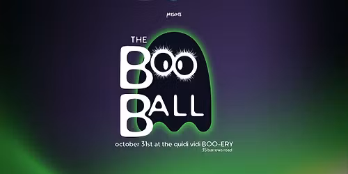 The Boo Ball - Presented by St. John's Pride, and Quidi Vidi Brewery