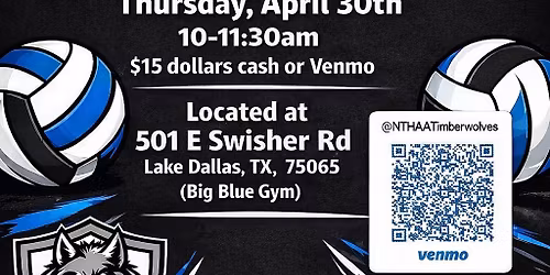 MS\/HS Girls homeschool volleyball skills clinic 