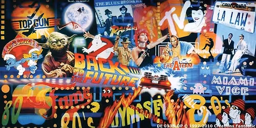 strictly 80s Christmas party