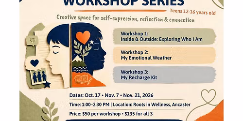 Teen Art & Wellness Workshop : My Recharge Kit | Ages 12\u201316
