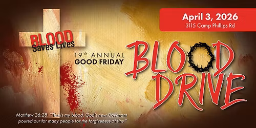 Good Friday Blood Drive