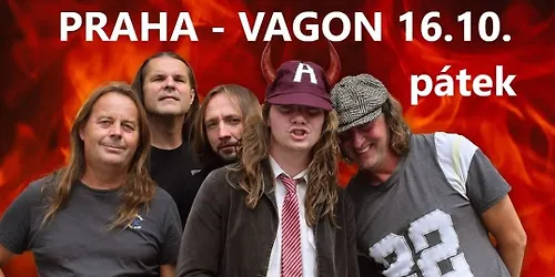 ACDC TRIBUTE PARDUBICE v PRAZE ve VAGONU