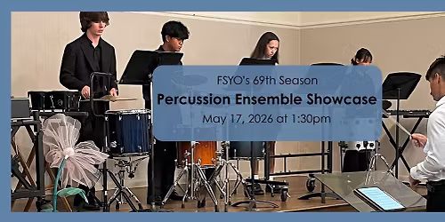 Percussion Ensemble Showcase 