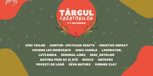 T\u00e2rgul Creatorilor - edi\u021bia de iarn\u0103