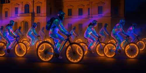 Turul Licuricilor - Noaptea Bicicletelor Sclipitoare