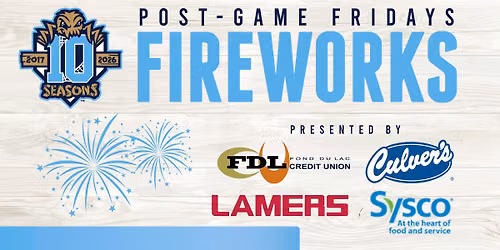 Post-Game Friday Fireworks
