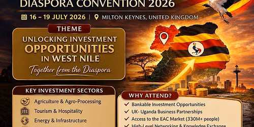 West Nile Diaspora Convention 2026