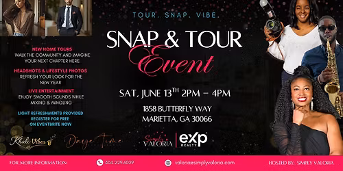 Snap & Tour Event