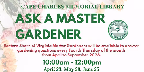 Ask A Master Gardener