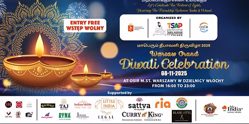 Warsaw Grand Diwali Celebration 2025 BY TSAP