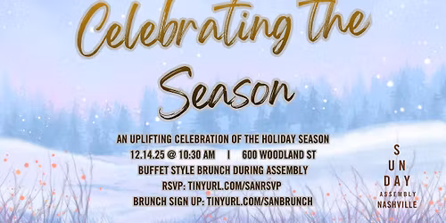 Celebrating the Season - a special holiday brunch event