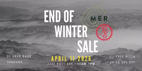 END OF WINTER SALE!