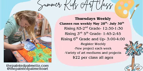 Kids Summer Art Class
