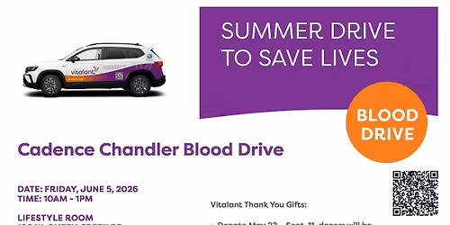 Cadence Chandler Blood Drive