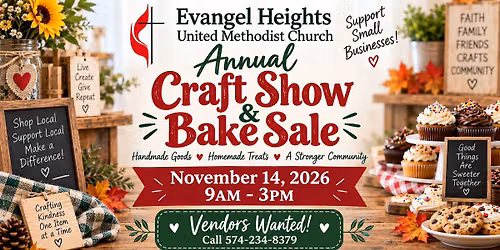 Annual Craft Show & Bake Sale