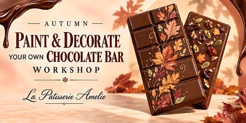 Paint & Decorate Your Own Autumn Chocolate Bar