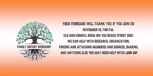 Family History Training -Monthly