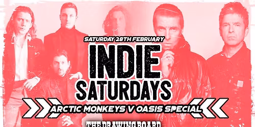 Indie Saturdays York | Arctic Monkeys v Oasis Special!