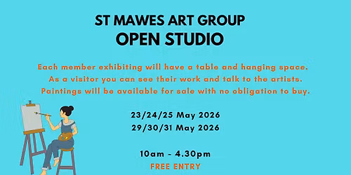 St Mawes Art Group OPEN STUDIO