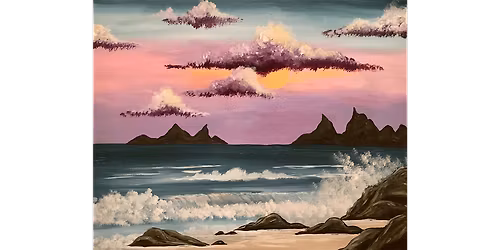 Waves Rolling In - Paint and Sip in Phoenix | Classpop!\u2122
