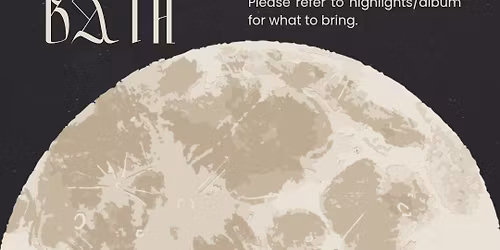 Full Moon Sound Bath