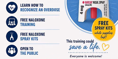 Free Naloxone Training @TheHive