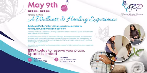 Mother's Day Event: A Wellness & Healing Experience