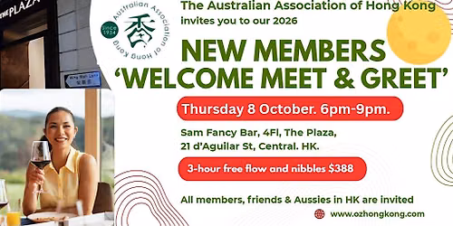 OZHK New Members Welcome Event